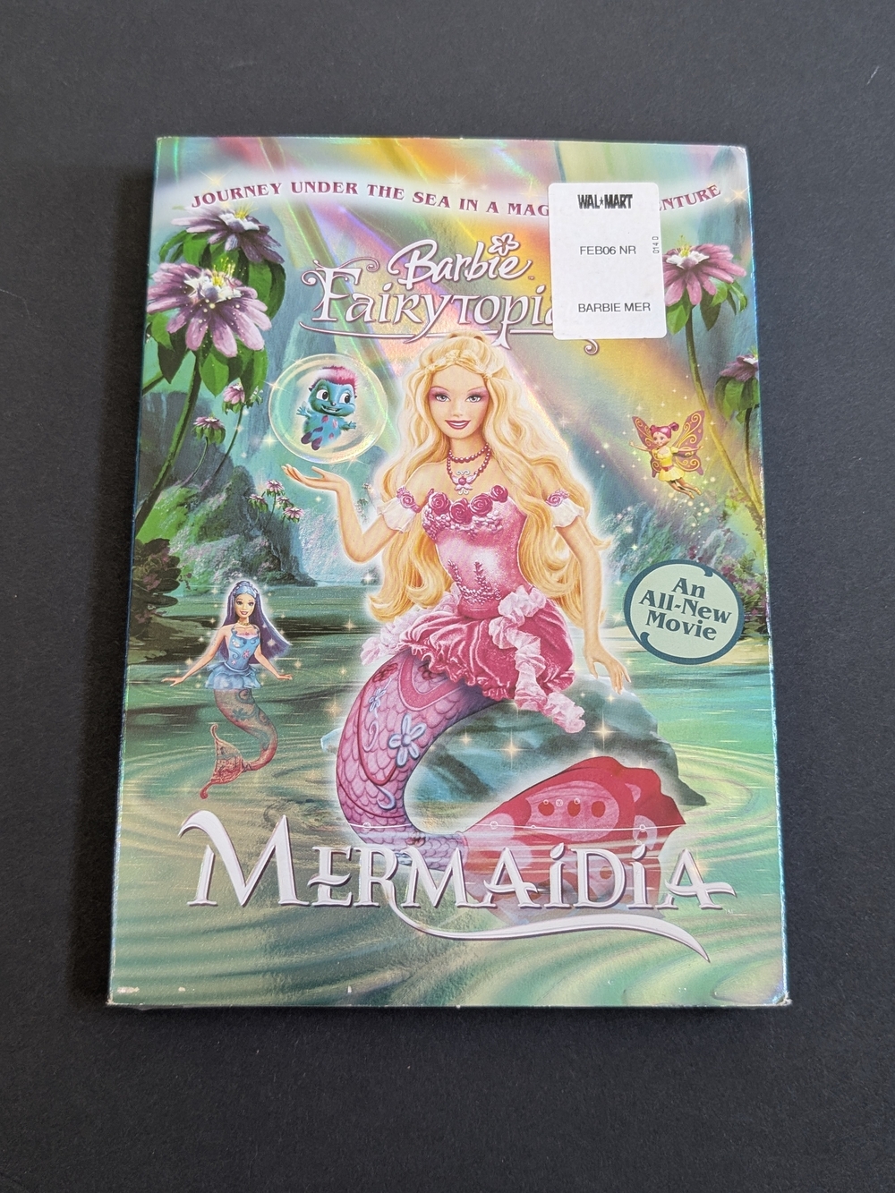 Barbie Fairytopia: Mermaidia (DVD, 2006) With Slip Cover *New Sealed*